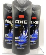(3) AXE Phoenix Body Wash, Crushed Mint &amp; Rosemary, 16 fl oz each Men Soap - £10.95 GBP