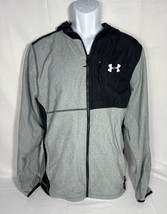 Men’s Under Armour coldgear loose fit Jacket with hood-Size Large - £18.47 GBP