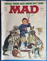 Vintage MAD Magazine #184 July 1976 E.C. Publications, Inc. Bob Jones Cover - $3.99
