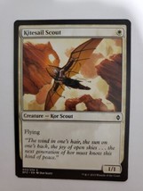 MTG Magic The Gathering Card Kitesail Scout Creature Kor Scout White Battle For - £5.74 GBP