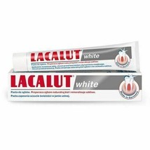 Lacalut WHITE Toothpaste -PACK OF 1 -Made in Germany-FREE SHIPPING - $14.84