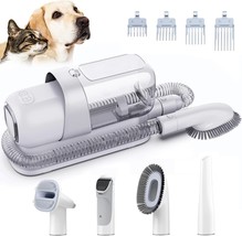 Grooming Kit with 2.3L Vacuum Suction 99 Pet Hair Pet Grooming Vacuum Low Noise  - £128.29 GBP