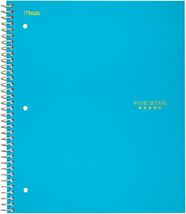 Five Star Spiral 3 Subject College Ruled Paper 150 Sheets Notebook 11" x... - $22.49