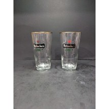 Heineken Red Star Glass Tumblers, Set of 2, 10 oz Vintage Beer Glasses, ... - €12,12 EUR