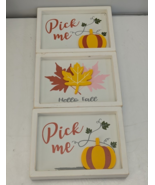 Wooden Table Decor Display Autumn/Fall Tabletop Frame Decoration  - Lot ... - €22,07 EUR