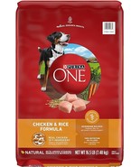 Purina ONE Chicken and Rice Formula Dry Dog Food - 16.5 lb. Bag - £15.18 GBP