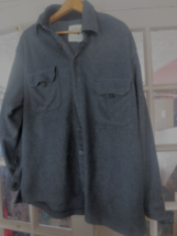 Juneau Quality Goods Men&#39;s Fleece Shirt Jacket size Large - $27.76
