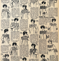 1901 Women&#39;s Night Gowns Reproduction Advertisement Sears Fashion DWV12B - $24.99