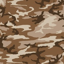 12&quot; x 12&quot; Brown Camo Vinyl - Crafters Vinyl for Home Vinyl Craft Cutters - $126.66 MXN