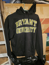 Champion Bryant University Hoodie Sweatshirt Mens Size L Black&amp;Gold  - $24.75