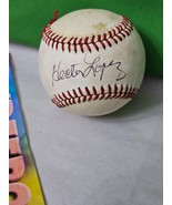 Vintage Original MLB American League Signed Rawlings Baseball By Hector ... - £31.13 GBP