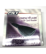 PNY Compact Flash USB Card Reader Type 1 &amp; 2 Cards Sealed - $16.48 CAD