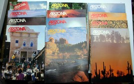 full year 1981 ARIZONA HIGHWAYS movie landscape Christmas history pueblos cowboy - £15.16 GBP