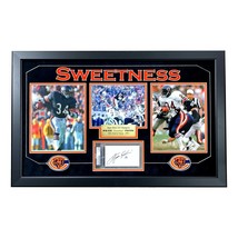 Walter Payton Autographed Cut Triple 8x10 Framed Photo Collage Bears PSA/DNA COA - £801.41 GBP