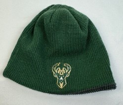 New Era Hat Beanie Milwaukee Bucks Reversible NBA Basketball Adult One Size - $16.99