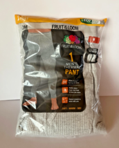 Fruit of the Loom Men’s Size M (32-34) Thermal Pants Waffle, Light Gray - $17.43