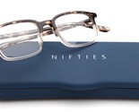 New NIFTIES NI9438 6424 Gray Brown EYEGLASSES GLASSES 46-17-135mm B33mm - £88.43 GBP
