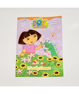 2003 Dora The Explorer Friendly Flowers Coloring Book Scented Stickers V... - $348.29 MXN