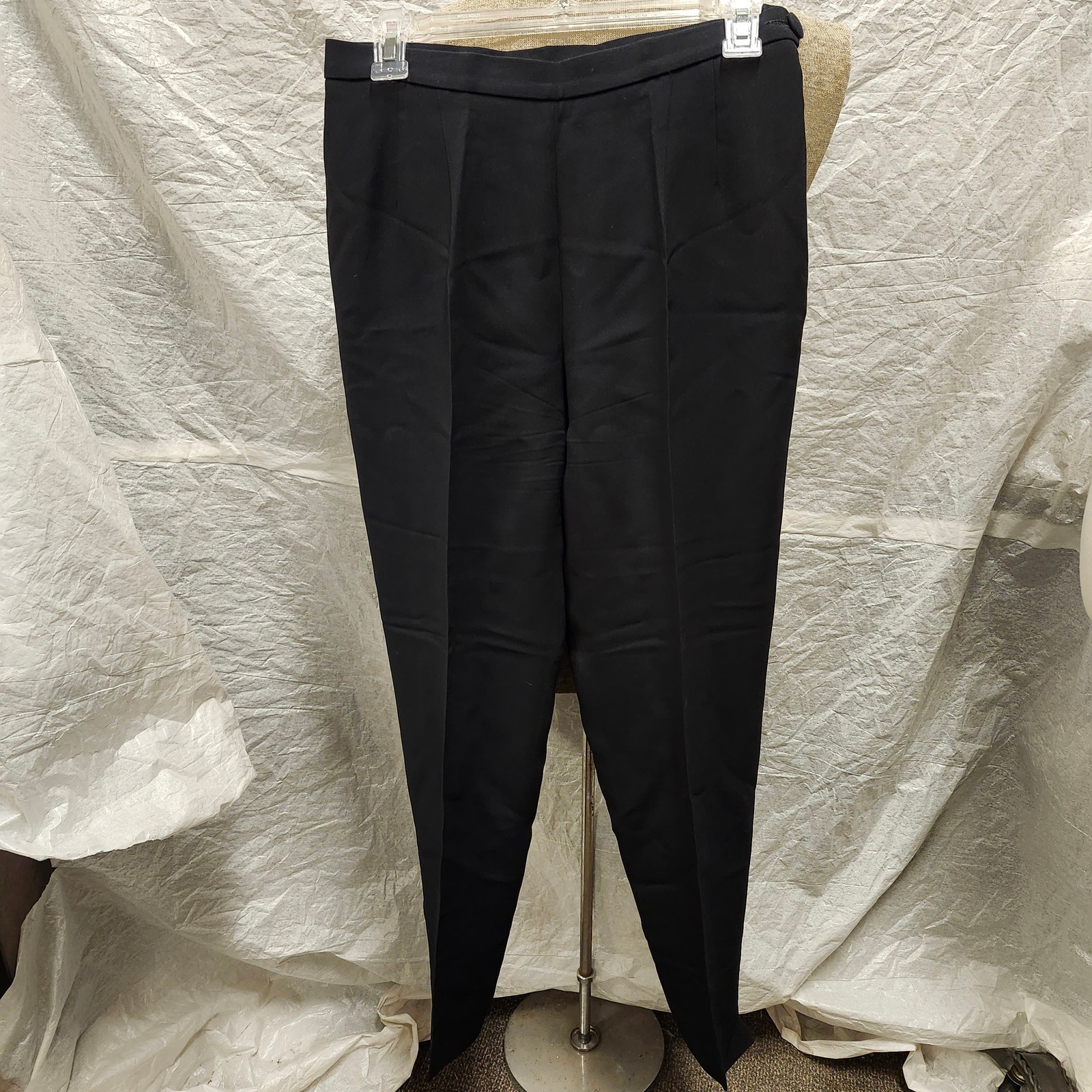 Primary image for Moschino Couture Women's Black Acetate/Rayon Pants, Size 10