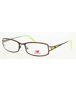 New Balance Mens Ophthalmic Eyeglass Frame #359 1 Rectangle Metal Brown ... - £21.22 GBP