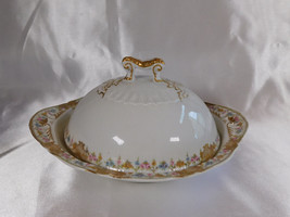 Theodore Haviland 1903 Covered Cheese Dish in Schleiger 630-2 # 23005 - $64.30
