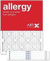 Airx Filters Allergy 20X25X1 Merv 11 Pleated Air Filter - Made In The, Box Of 6. - £75.52 GBP