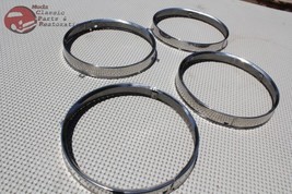 5&quot; Headlight Headlamp Bulb Retaining Retainer Trim Ring Set Kit GM Chevy... - $38.85