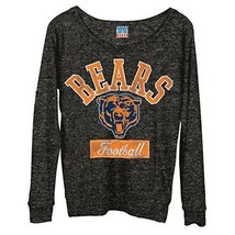 Junk Food NFL Football Chicago Bears Women&#39;s Vintage Field Goal Long Sleeve Tee - £59.57 GBP+