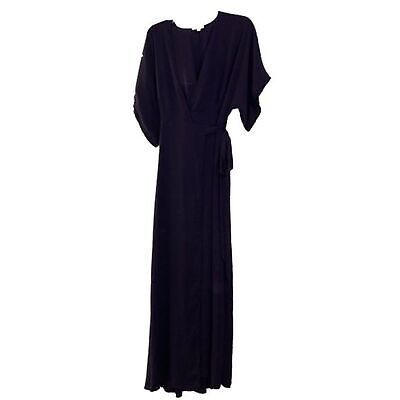 Primary image for Gianni Bini Purple Maxi Wrap Dress Womens Size Small