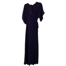 Gianni Bini Purple Maxi Wrap Dress Womens Size Small - £21.63 GBP