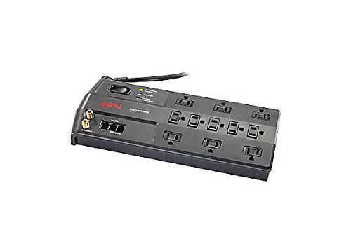 APC PERFORMANCE SURGEARREST 11 OUTLET W/TEL2/SPLTR &amp; COAX 120 - Model#: ... - $34.88