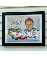 NASCAR Mark Martin 6 vintage 1993 Framed autographed collector print siz... - €66,40 EUR