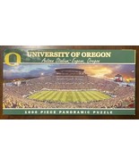 OREGON DUCKS PANORAMIC JIGSAW PUZZLE 1000 PC AUTZEN STADIUM EUGENE UNIVE... - $14.09