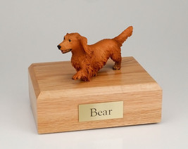 Walking Dachshund Pet Funeral Cremation Urn Avail in 3 Different Colors &amp;4 Sizes - £134.31 GBP+