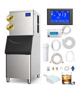 ANDTE Commercial Ice Maker Machine 400Lbs/24H with ice bucket - $1,620.00+