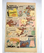 1966 Color Ad Cheerios Cereal with Rocky and Bullwinkle as a One Man Band - £6.26 GBP