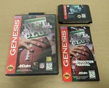 NFL Quarterback Club Sega Genesis Complete in Box - £4.65 GBP
