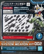 P-BANDAI The Gundam Base Limited System Weapon Kit #002 - 1/144 Scale - Nib - £25.79 GBP