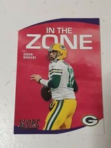 Aaron Rodgers Green Bay Packers 2020 Score In The Zone Card #IZ-AR - £0.76 GBP