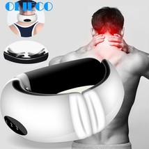 Electric Pulse Neck Massager Vertebra Far Infrared Heating Impulse Pain Relief - £19.87 GBP