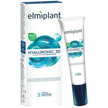 Elmiplant - Crema de ojos hialurónica 3D antiarrugas 15 ml - $474.79 MXN