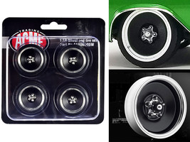 Custom Smoothie Wheel and Tire Set of 4 pieces for 1/18 Scale Models by ... - $30.35