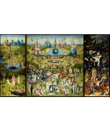 Hieronymus Bosch 1450 1516 The Garden of Earthly Delights 1503 Three panel in on - $29.30 - $1,179.40