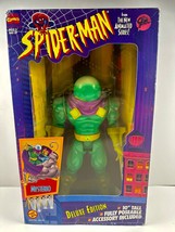 Vnt &#39;95 Spider-Man Animated Series Mysterio Deluxe Edition 10&quot; Figure ToyBiz NEW - £31.84 GBP