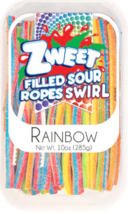 Galil - Zweet Filled Sour Ropes Swirl Rainbow 285g - £5.19 GBP