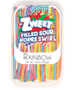 Galil - Zweet Filled Sour Ropes Swirl Rainbow 285g - £5.17 GBP