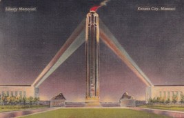 Liberty Memorial Kansas City Missouri MO Postcard C54 - £2.35 GBP