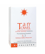 Tan Towel 3 En 1 Exfoliante Toallita 5 Pack - $22.50 CAD