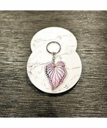 Caladium Acrylic Houseplant Keyring - $10.97 CAD