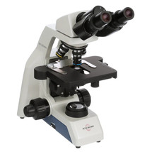 ACCU-SCOPE EXC 120 Upright Microscope Binocular LED Illumination - $623.69